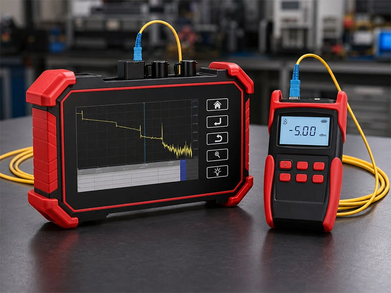 fiber optic testing equipment OTDR power meter VFL